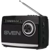 Nešiojamas garsiakalbis SVEN SRP-155, juodas (3W, Bluetooth, FM/AM/SW, USB, microSD, žibintuvėlis, baterija)