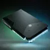 GPU vandens blokas EK-Quantum Vector³ FE RTX 5090 — permatomas akrilinis viršus