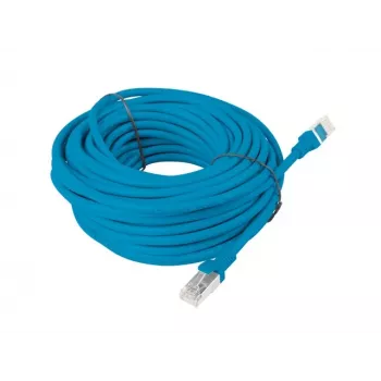 LANBERG PATCHCORD RJ45 CAT. 6 UTP 15M MĖLYNAS