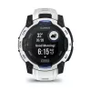 Išmanusis laikrodis GARMIN Instinct 2 45 mm, MIP 0,9 colio (176×176), GPS, Solar, Silikoninis dirželis Mėlyna/Balta