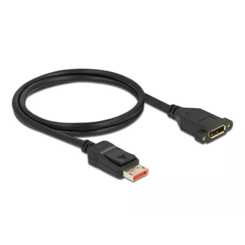 DisplayPort ilginimo laidas su montavimo rėmeliu DeLOCK 87095 8K 60 Hz 1 m