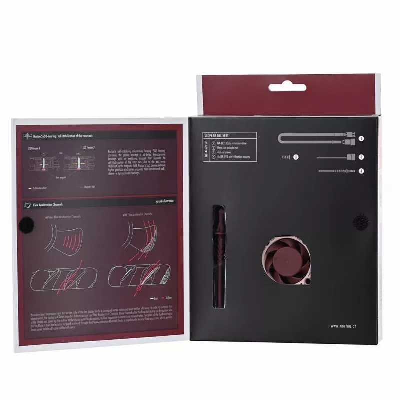 Noctua NF-A4x20 5V 40 mm korpuso ventiliatorius