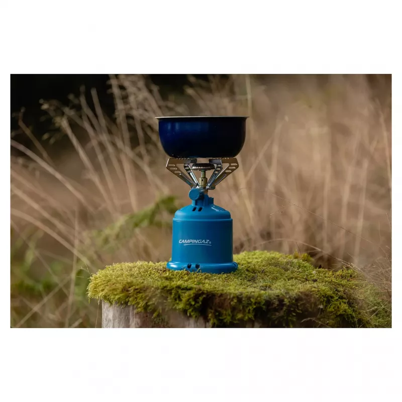 Kempingo dujinė viryklė Campingaz 2230063 – 1 degiklis, gamtinės dujos, Ø 14 cm, 190 mm aukštis, 280 g
