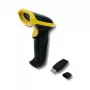 Qoltec 50862 Belaidis lazerinis brūkšninių kodų skaitytuvas 1D | 2,4 GHz