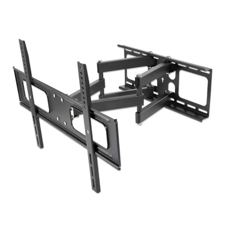 Manhattan Outdoor TV laikiklis pilno judesio, 37-65 colių, VESA 200x200-600x400 mm, atsparus oro sąlygoms, juodas
