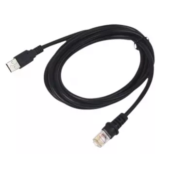USB laidas Datalogic 90A052187 Type A su Power Over Terminal, vytas, 5 m ilgio
