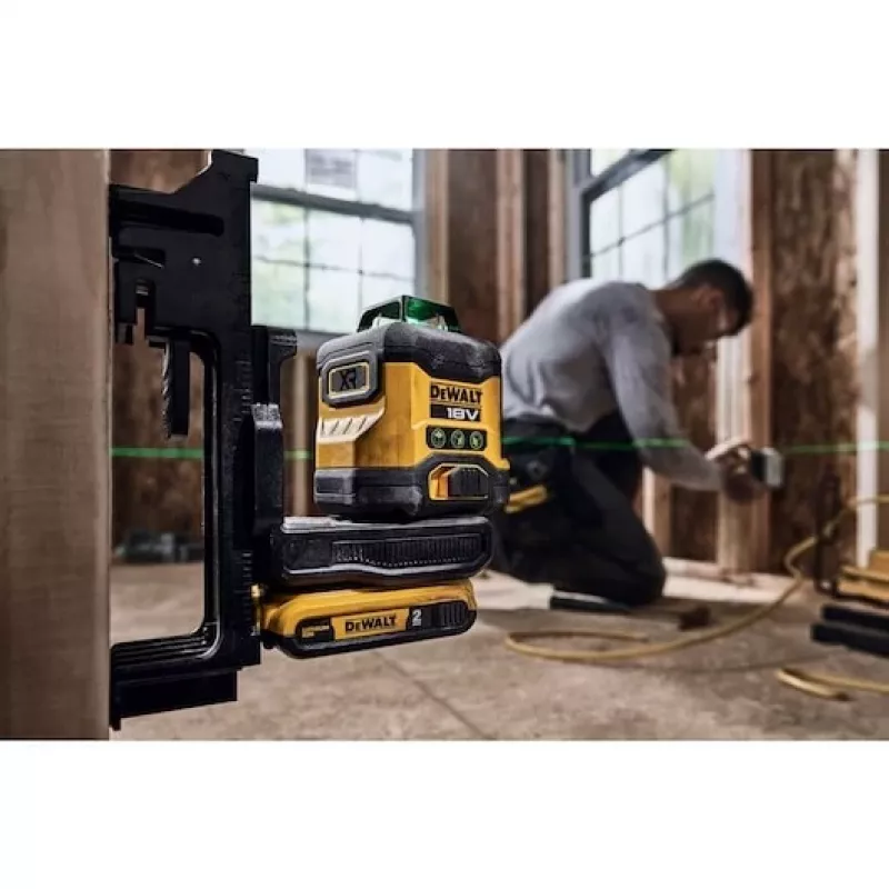 DEWALT 18V DCLE34031N 3x360 linijinis lazeris
