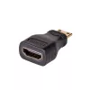 Akyga AK-AD-04 HDMI adapteris, HDMI lizdas – mini HDMI kištukas, juodas