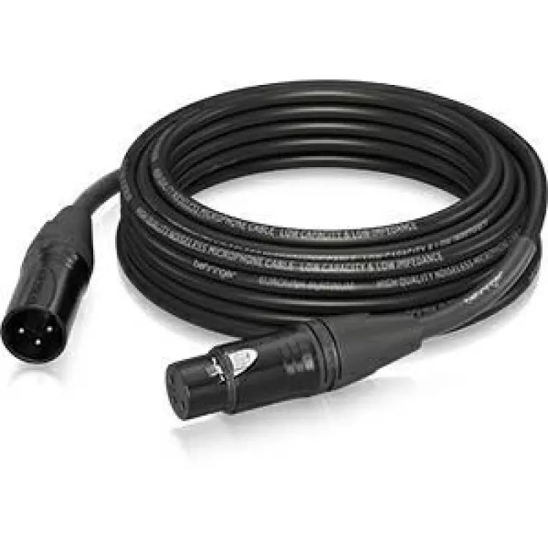 Mikrofono kabelis Behringer PMC-1000 XRL moteriškas į XLR vyrišką, 10 m