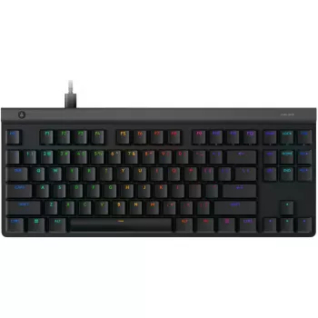 Logitech G G515 TKL klaviatūra žaidimams, laida USB, QWERTZ čekiška, juoda, mechaninė RGB