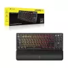 Mechaninė klaviatūra be skaičių bloko CORSAIR K70 PRO TKL — RGB foninis apšvietimas, kompaktiškas išdėstymas