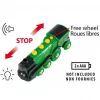 Traukinukas BRIO Big Green Action Locomotive
