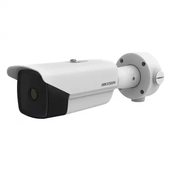 Hikvision DS-2TD2138-7/QY – Termovizinė tinklo stebėjimo kamera (bullet) – spalvota – 1280 x 720 (optinis) / 384 x 288 (terminis) – fiksuotas židinio nuotolis – garsas – kompozitinė – LAN 10