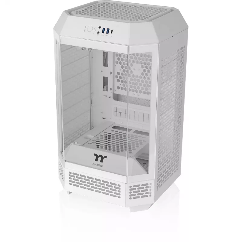 PC korpusas Thermaltake The Tower 250 Snow Mini Tower Baltas