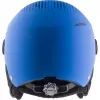 Vaikiškas slidinėjimo šalmas ALPINA ZUPO VISOR QLite su skydeliu, 54–58 cm