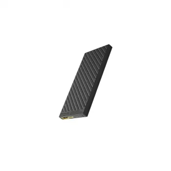 Nešiojamas power bank Nitecore NB10000 — 10000 mAh, USB‑A + USB‑C, 38 W bendra galia, pilka