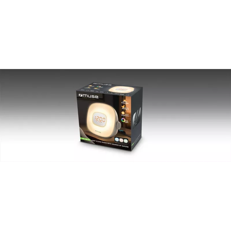 Asmeninis radijas Muse ML-198 CR FM imtuvas su automatiniu derinimu ir LED ekranu