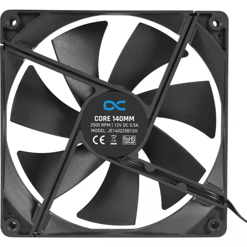 Alphacool Core 140mm PWM korpuso ventiliatorius 2500 aps./min. juodas