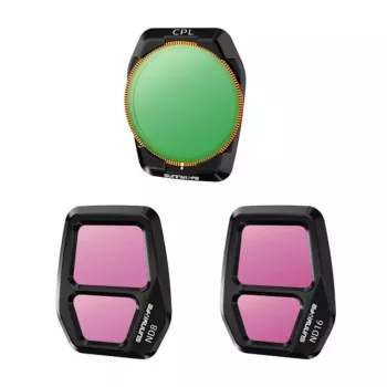 Reguliuojamas objektyvo filtras Sunnylife A3S-FI925 CPL + ND8/ND16 (kintamasis poliarizacinis ir neutralaus tankio filtras)