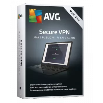 AVG Secure VPN | 10 įrenginių | 2 metai