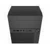 Kompiuterio korpusas NATEC Helix Mini Tower juodas – microATX/Mini-ITX, 3x3,5 col. + 5x2,5 col., 33 cm GPU, USB-C/USB-A prievadai