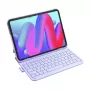 Klaviatūra Inateck BK2007 QWERTY Bluetooth Violetinė su jutikliniu kilimėliu