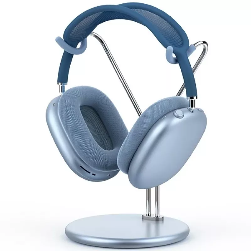 Stovas ausinėms SODI AirPods Max SAM-300 mėlynas, skirtas viršugalvinėms ausinėms