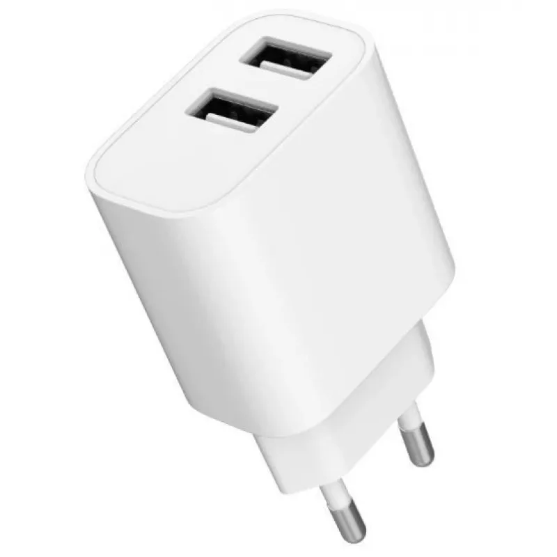 Gembird TA-UC-2A12-01 2 USB įkroviklis 2.4A 24W baltas