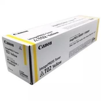 Canon T02 originalus geltonas tonerio kasetė, 1 vnt.