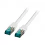 EFB-Elektronik RJ45 Patch Laidas Cat.6A S/FTP LSZH Baltas 7,5m (MK6001.7,5W)
