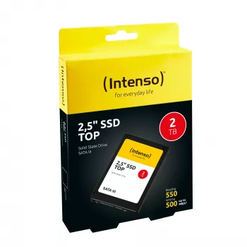SSD|INTENSO|2000 GB|Serial ATA|Write speed 520 MB/s|Read speed 550 MB/s|2.5|960xTBW rating|MTBF 2000000 h|3812470