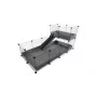 C&C modulinis narvas C&C 4x2 su Loft 2x1 ir pilku rampu – modulinis narvelis jūrų kiaulytėms, 145×75×75 cm, 10 kg