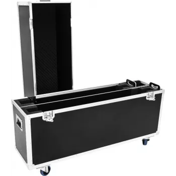 Transportinis flightcase Roadinger 2× LCD ZL55 plokštėms – patvarus dizainas saugiam transportavimui