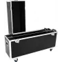Transportinis flightcase Roadinger 2× LCD ZL55 plokštėms – patvarus dizainas saugiam transportavimui