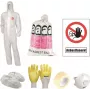 Įspėjamųjų lipdukų rinkinys cimco Asbest Tages-Set easy L 15 vnt., modelis 145080