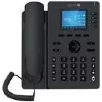 ALCATEL-LUCENT ENTERPRISE ALE-3 Dviejų prievadų Gigabit Ethernet pagrindinis SIP stalinis telefonas be tinklo kabelio (3MK27017AA)