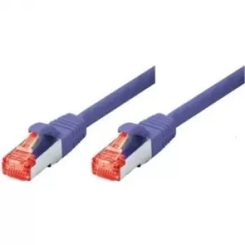 Tecline exertis Connect - Pataisos laidas - RJ-45 (vyriškas) į RJ-45 (vyriškas) - 5 m - SSTP kabelis - CAT 6 - Be halogenų - alyvinė (71505V)