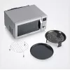 Kombinuota mikrobangų krosnelė SEVERIN MW 7918, ant stalviršio, 25 L, 900 W, LED ekranas, sidabrinė