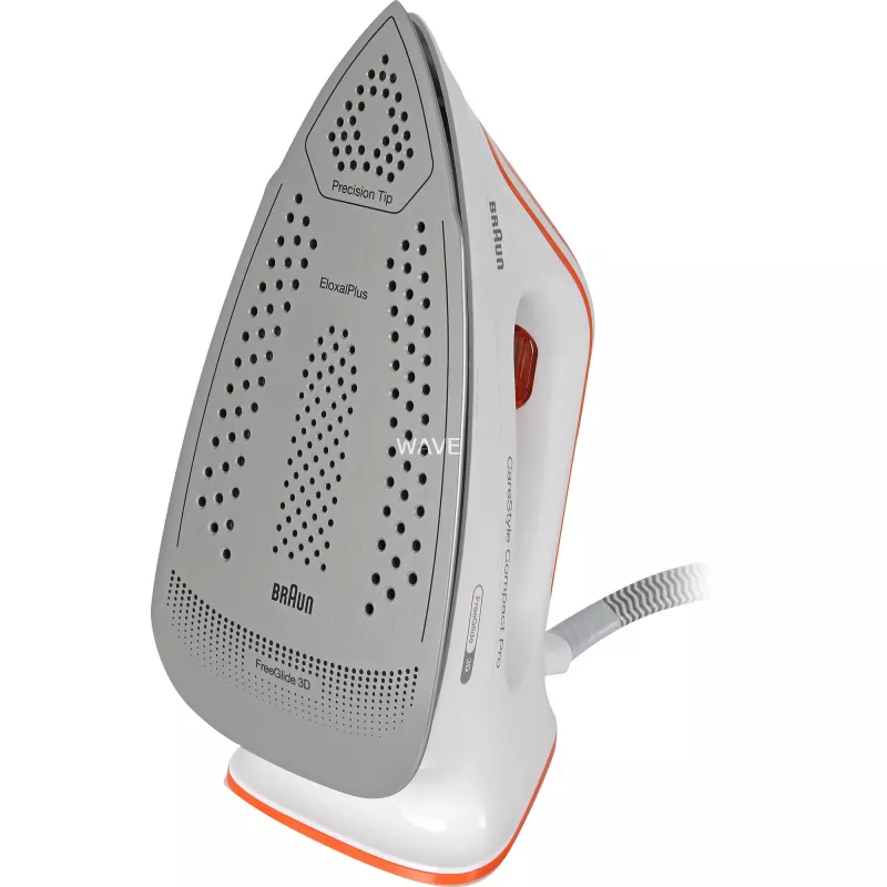 Lyginimo sistema Braun CareStyle Compact Pro IS2561WH 2400 W 1.5 L EloxalPlus padas Oranžinė, Balta