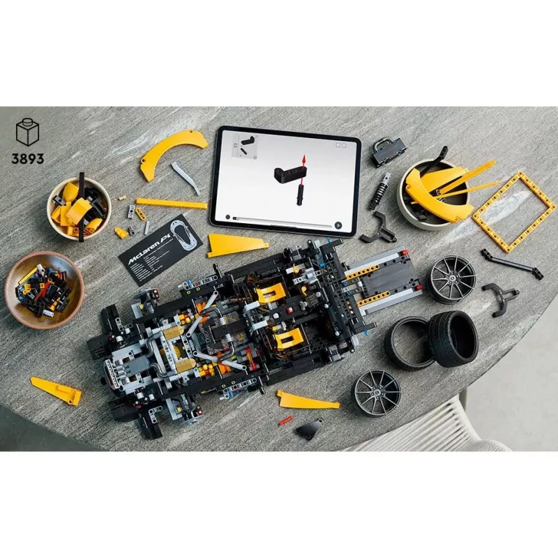 LEGO Technic 42172 McLaren P1 Modelio Automobilio Rinkinys Suaugusiesiems
