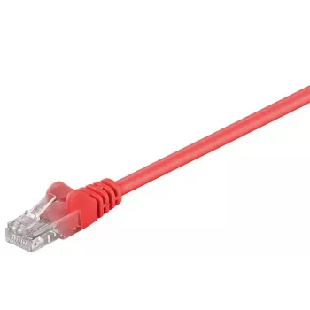 Tinklo laidas Goobay CAT 5-1000 UTP RJ-45 10m Raudonas
