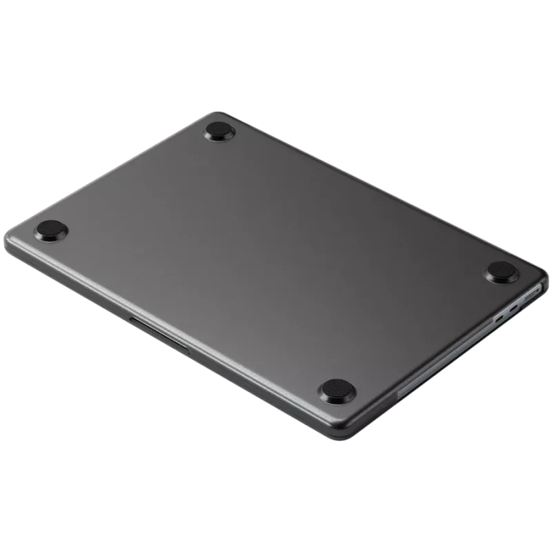 Satechi Eco Hardshell apsauginis dėklas ST-MBAM2DR, skirtas MacBook Air 13 M2, tamsios spalvos