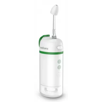 Belaidis vandens irigatorius Medisana NI 200 — 0,15 L talpa, 3 programos, USB‑C, 1400 mAh