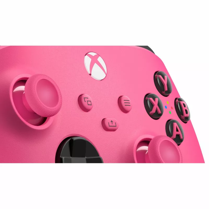 Žaidimų pultas Microsoft Xbox Wireless Controller Mineral Camo Special Edition – belaidis Bluetooth, 2x AA, 40 h, rožinė/balta