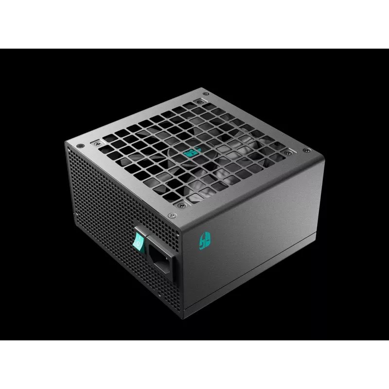 ATX maitinimo blokas DeepCool PF600X 600W 80 PLUS Bronze, 600 W, 12 cm ventiliatorius, ATX 2.52, 24 kontaktų, 2×(6+2) PCIe, 8×SATA
