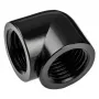 Alphacalc tvirtinimo rinkinys 1022216 žalvarinis juodas 19,7 mm