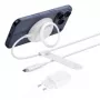 Belaidis išmaniojo telefono įkroviklis Belkin WIA014kqWH – vidaus naudojimui, USB maitinimas, balta spalva