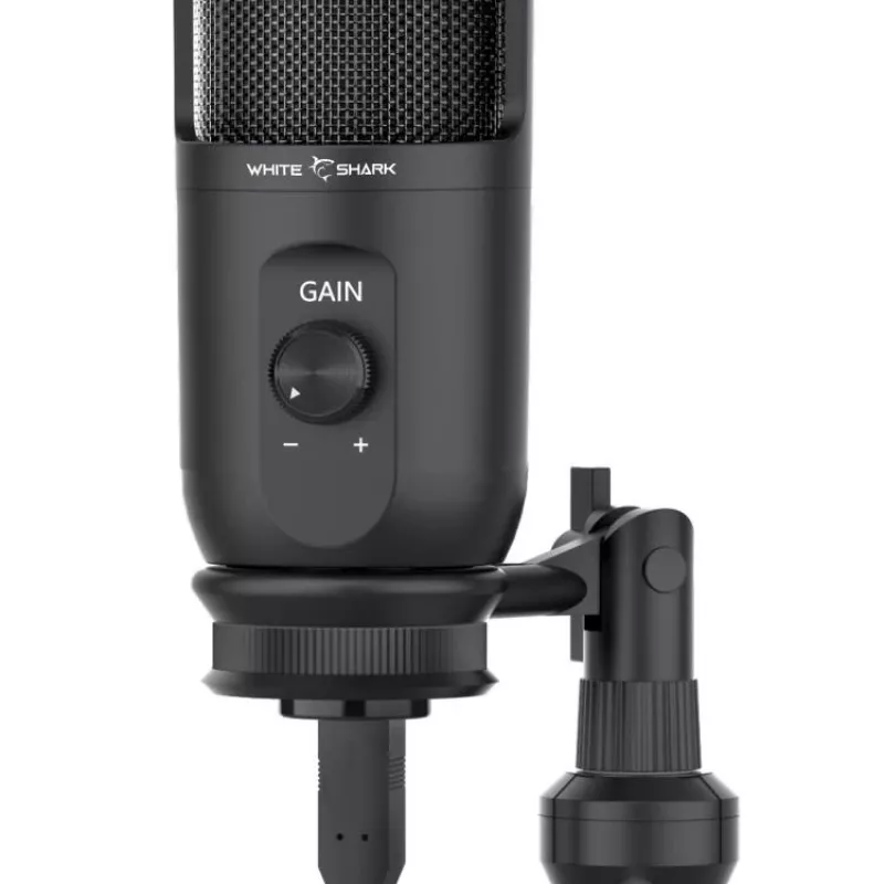 White Shark TAUS Microphone Black Studio – profesionalus kondensatorinis mikrofonas