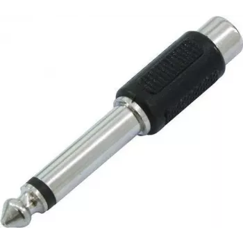 Garso adapteris Omnitronic 30226150 — 10× RCA (moteriška) į 3,5 mm TS (vyriškas)