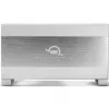 OWC Mercury Elite Pro Dual White – išorinis HDD dėklas 2× 3.5 colio SATA diskams, RAID 0/1/SPAN, USB Type‑B